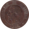 France - 10 centimes - Napoléon III - Bare head - 1855 A - No144