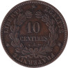 France - 10 centimes - Napoléon III - Laureate head - 1861 A - No146