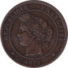 France - 10 centimes - Napoléon III - Laureate head - 1861 A - No146