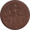 France - 10 centimes - Ceres - 1871 A - No147